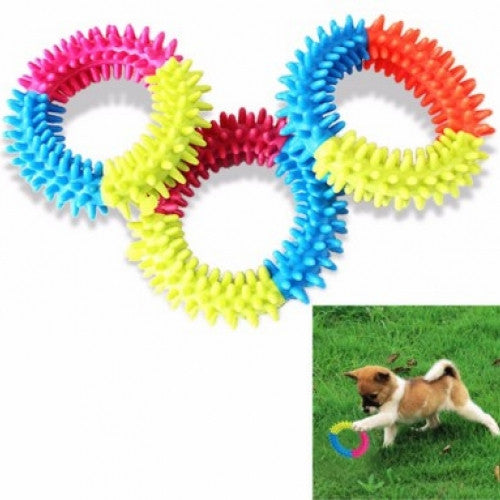 Resistance to Bite Ring Rubber Toy